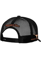 Mitchell and Ness Texas Longhorns Team Origins Trucker Adjustable Hat - Black