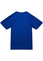 Mitchell and Ness Indiana Pacers Blue MVP Short Sleeve T Shirt