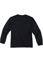 Mitchell and Ness Chicago Bulls Black Tiger Camo Long Sleeve T Shirt