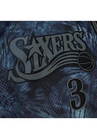 Allen Iverson Philadelphia 76ers Mitchell and Ness Tie Dye Swingman Jersey