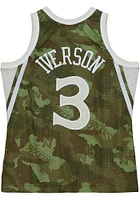 Allen Iverson Philadelphia 76ers Mitchell and Ness Ghost Camo Swingman Jersey