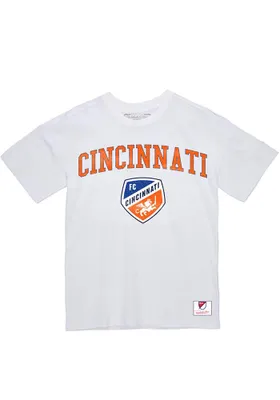Mitchell and Ness FC Cincinnati City Pride Short Sleeve T Shirt