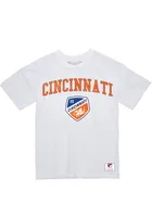 Mitchell and Ness FC Cincinnati White City Pride Short Sleeve T Shirt
