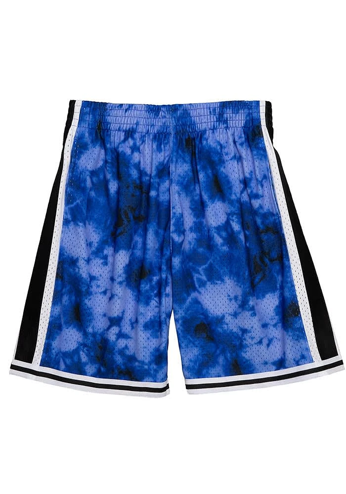 Mitchell and Ness Philadelphia 76ers Mens Blue GALAXY Shorts