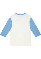Mitchell and Ness Sporting Kansas City White ICON HENLEY Long Sleeve Fashion T Shirt