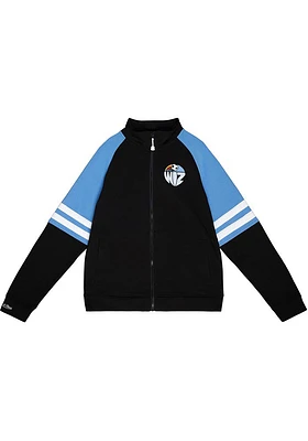 Mitchell and Ness Sporting Kansas City Mens Black MVP 2.0 Track Jacket
