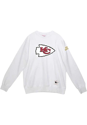 Mitchell and Ness Kansas City Chiefs Mens Rings Long Sleeve Crew Sweatshirt