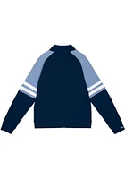 Mitchell and Ness Sporting Kansas City Mens Navy Blue MVP 2.0 Track Jacket
