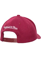 Mitchell and Ness Cleveland Cavaliers Maroon Ground 2.0 Stretch Mens Snapback Hat