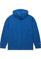 Mitchell and Ness Kentucky Wildcats Mens Blue Snow Washed Fashion Hood