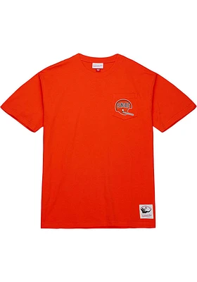 Mitchell and Ness Cincinnati Bengals Orange Premium Short Sleeve Fashion T Shirt