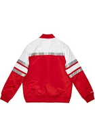 Mitchell and Ness Ohio State Buckeyes Mens Red Special Script Heavyweight Jacket