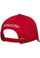 Mitchell and Ness Chicago Blackhawks Team Ground 2.0 Dad Adjustable Hat - Red