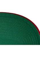 Mitchell and Ness Chicago Blackhawks Team Ground 2.0 Dad Adjustable Hat - Red