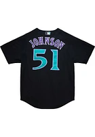 Randy Johnson Arizona Diamondbacks Mitchell and Ness 2003 Cooperstown Jersey - Black