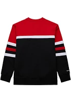 Mitchell and Ness Ohio State Buckeyes Mens Black Head Coach Long Sleeve Fashion Sweatshirt