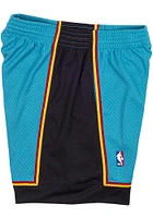 Mitchell and Ness Detroit Pistons Mens Navy Blue SWINGMAN Shorts
