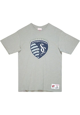 Mitchell and Ness Sporting Kansas City LEGENDARY SLUB Short Sleeve Fashion T Shirt