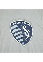 Mitchell and Ness Sporting Kansas City LEGENDARY SLUB Short Sleeve Fashion T Shirt