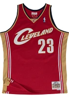 LeBron James Cleveland Cavaliers Mitchell and Ness 03-04 Road Swingman Jersey