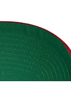 Mitchell and Ness Detroit Red Wings Team Ground 2.0 Dad Adjustable Hat - Red
