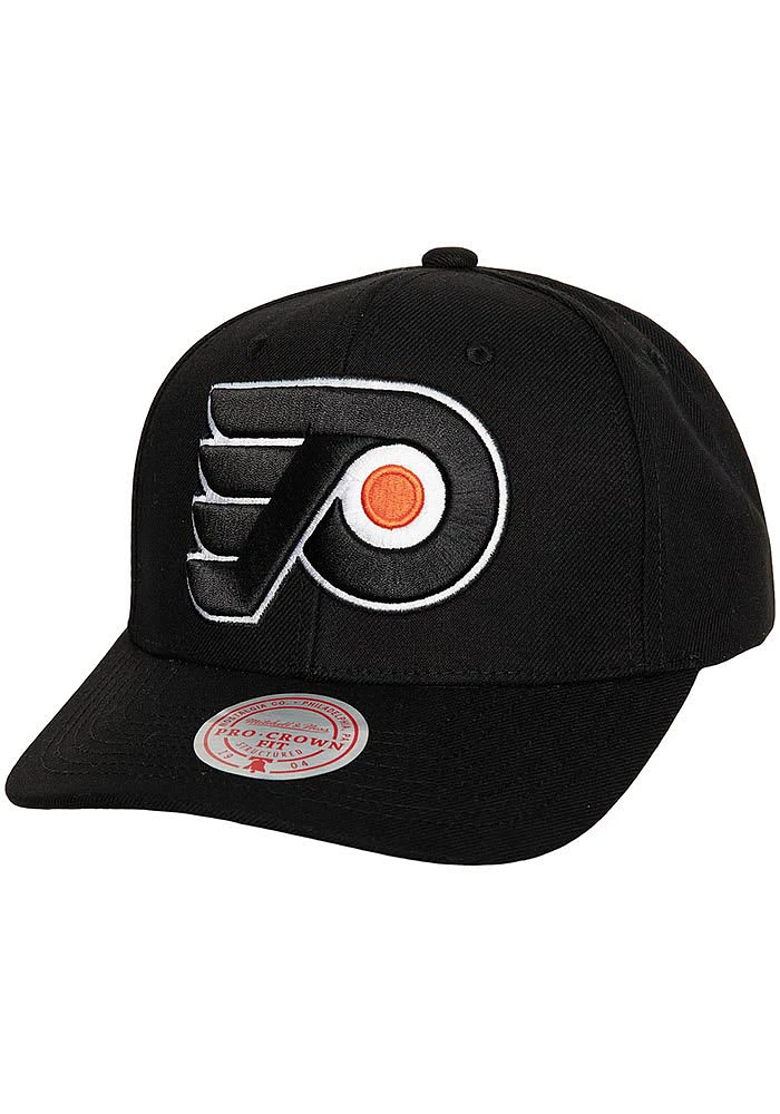 Mitchell and Ness Philadelphia Flyers Orange Team Ground 2.0 Pro Mens Snapback Hat
