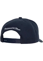 Mitchell and Ness St Louis Blues Blue Team Ground 2.0 Pro Mens Snapback Hat