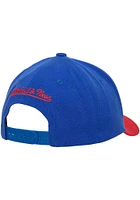 Mitchell and Ness Philadelphia 76ers Blue Team 2T 2.0 Stretch Mens Snapback Hat