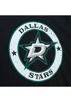 Mitchell and Ness Dallas Stars Black LEGENDARY SLUB Short Sleeve Fashion T Shirt