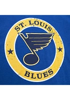 Mitchell and Ness St Louis Blues Blue LEGENDARY SLUB Short Sleeve Fashion T Shirt