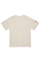 Mitchell and Ness St Louis City SC White Wordmark Sleeve Logo Short T Shirt