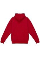 Mitchell and Ness Cincinnati Reds Mens Red Repeat Hoodie Fashion Hood