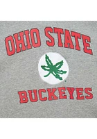 Mitchell and Ness Ohio State Buckeyes Mens Grey Vintage logo Long Sleeve Fashion Sweatshirt