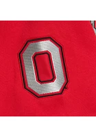 Mitchell and Ness Ohio State Buckeyes Mens Grey Vintage logo Long Sleeve Fashion Sweatshirt