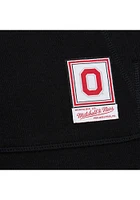 Mitchell and Ness Ohio State Buckeyes Mens Black Alt team logo Fashion Hood