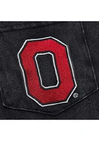 Mitchell and Ness Ohio State Buckeyes Black Pocket alt logo Short Sleeve Fashion T Shirt