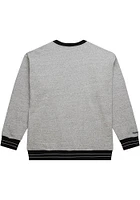 Mitchell and Ness Ohio State Buckeyes Mens Grey Full Field Long Sleeve Fashion Sweatshirt