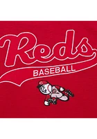 Mitchell and Ness Cincinnati Reds Red Legendary Slub Design Short Sleeve Fashion T Shirt