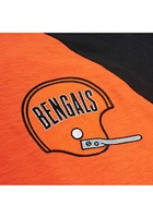 Mitchell and Ness Cincinnati Bengals Orange Legendary Long Sleeve Fashion T Shirt