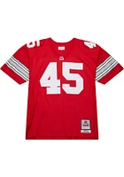 Archie Griffin  Mitchell and Ness Ohio State Buckeyes Red Player Football Jersey