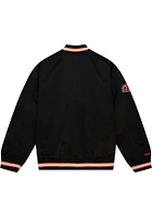 Mitchell and Ness Cincinnati Bengals Mens Black OH Lightweight Satin Light Weight Jacket