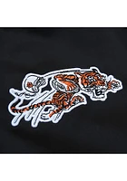 Mitchell and Ness Cincinnati Bengals Mens Black OH Lightweight Satin Light Weight Jacket