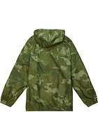 Mitchell and Ness Chicago Bulls Mens Green Ghost Camo Light Weight Jacket