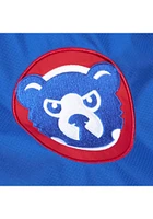 Mitchell and Ness Chicago Cubs Mens Blue Origins Anorak Pullover Jackets