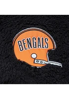 Mitchell and Ness Cincinnati Bengals Mens Black Sherpa Pullover Jackets