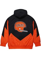 Mitchell and Ness Cincinnati Bengals Mens Black Retro Heavyweight Jacket