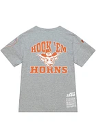 Mitchell and Ness Texas Longhorns Grey Origins Short Sleeve Fashion T Shirt
