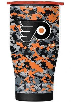 Philadelphia Flyers Chaser 27oz Digital Print Stainless Steel Tumbler - Black