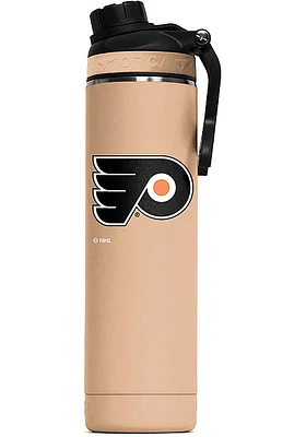 Philadelphia Flyers Hydra 22oz Color Logo Stainless Steel Bottle - Tan