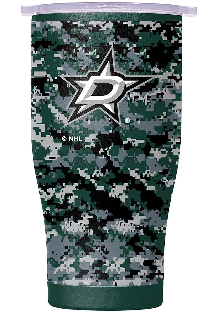 Dallas Stars Chaser 27oz Digital Print Stainless Steel Tumbler - Green